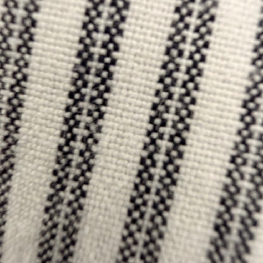 Talbots Perfect Shorts (16) Preppy Coastal Summer Black White Stripe Bermuda - Picture 6 of 12